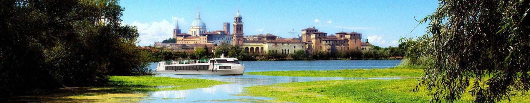 Banner Reggio Emilia, Carpi, Castell’Arquato, Reggia di Colorno, Mantova e navigazione sul Mincio